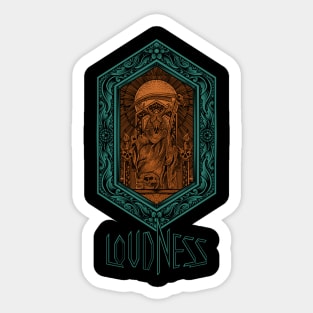 Loudness japan Sticker